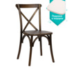 Стул Кроссбэк дерево, венге