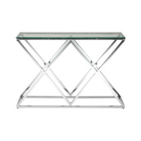 Консольный столик Инсигния 115 x 30 серебро