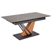 Фотография товара Стол обеденный Mien, черный мрамор, дуб золотой от компании ChiedoCover.