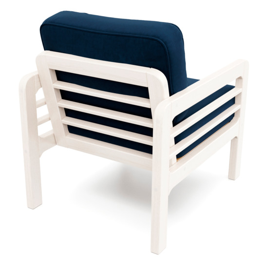 Кресло Эмма, тёмно-синее - фото 4