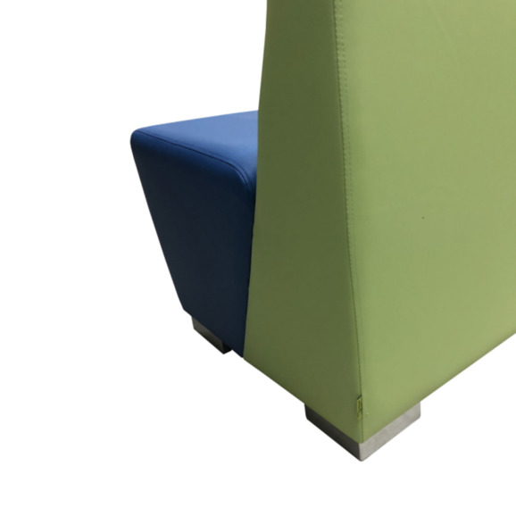 Секция Бальдор двухместная, салатово-синяя - фото 7