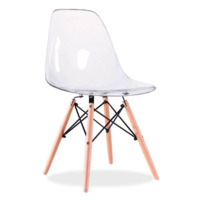 Настоящее фото товара Стул Eames прозрачный, дерево, произведённого компанией ChiedoCover