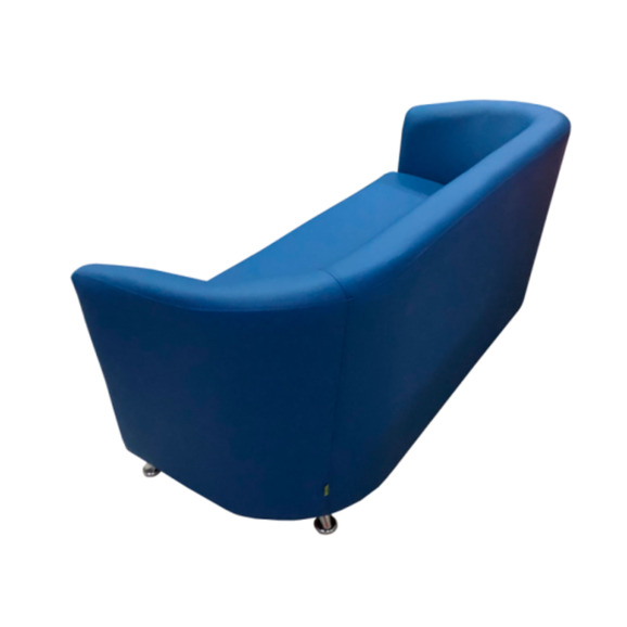 Диван Вейв двухместный, синий - фото 6