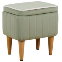 Настоящее фото товара Пуф Ноотропик с ящиком, оливковый, произведённого компанией ChiedoCover