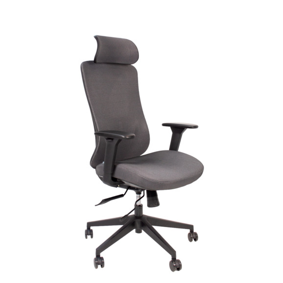 Офисное поворотное кресло Sparx fx-8 jomo black / grey - фото 1