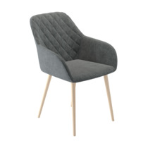 Настоящее фото товара Стул Сентор, дуб нордик, альба 092, произведённого компанией ChiedoCover