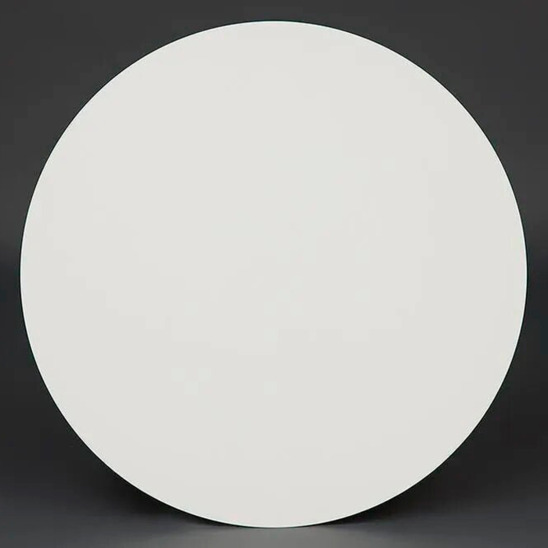 Стол обеденный BOSCO круглый белый/ коричневый - фото 3