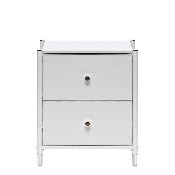 Комод Riva, 2 ящика, белый Комод Riva, 2 ящика, белый - фото 3