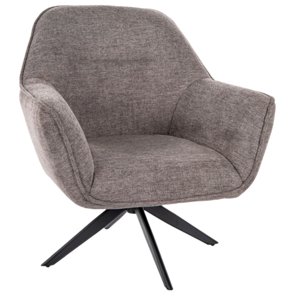 Кресло Jacquard, серый, черный Кресло Jacquard, серый, черный - фото 1