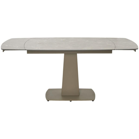 Стол BALDE 140 MATT LATTE STONE SOLID CERAMIC / TAUPE - фото 7