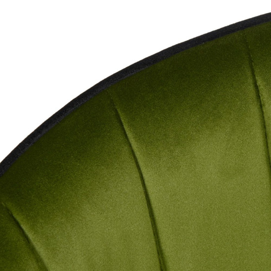Стул Paola зеленый с жаккардом - фото 6
