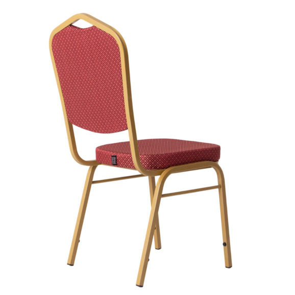 Стул Хит 20, жаккард кросс бордовый, каркас золото Стул Хит 20, жаккард кросс бордовый, каркас золото - фото 7