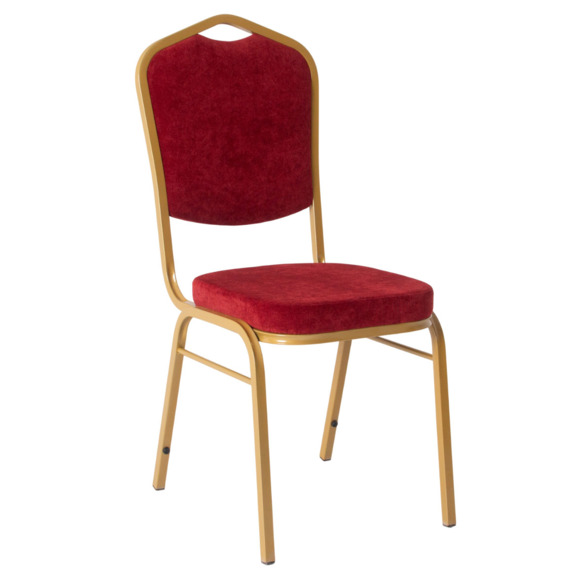 Стул Хит 20, вельвет Velvet Lux 09, каркас золото - фото 1