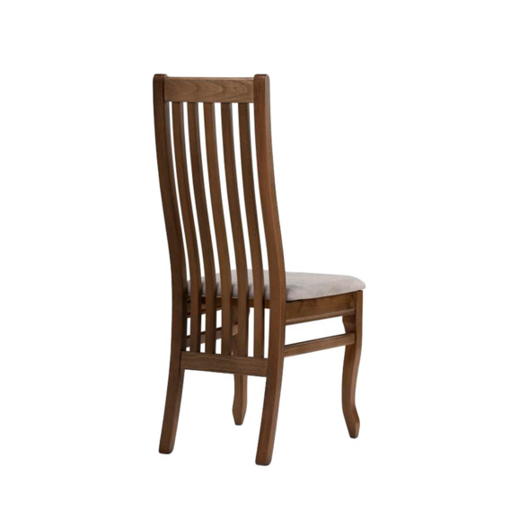 Деревянный стул Арлет ткань Tenerife stone / орех Деревянный стул Арлет ткань Tenerife stone / орех - фото 4