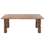 Фотография товара Стол обеденный Cenozoic, раскладной, орех светлый от компании ChiedoCover.