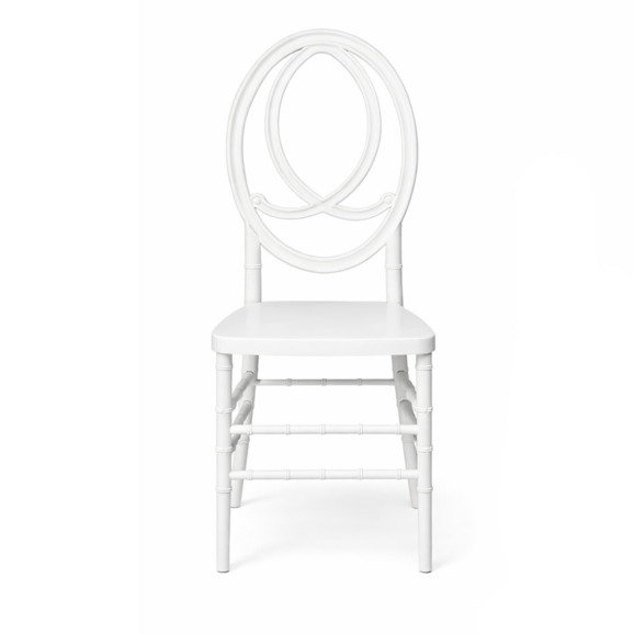 Стул Феникс Белый, пластиковый - фото 2