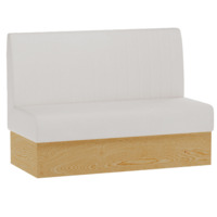 Настоящее фото товара Диван Мистик, ЛДСП egger бук луговой, велюр Furla 900, произведённого компанией ChiedoCover