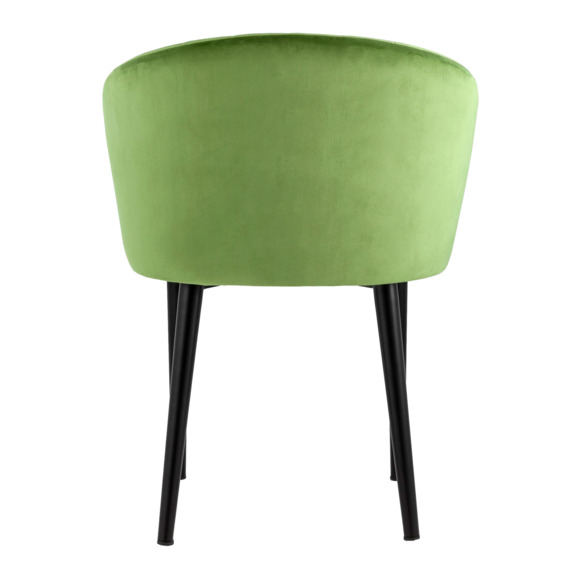 Стул с подлокотниками Шон, велюр травяной Стул с подлокотниками Шон, велюр травяной - фото 4