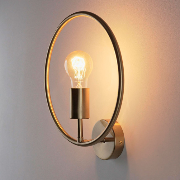 Светильник настенный Крейс Сахара, золотой - фото 5