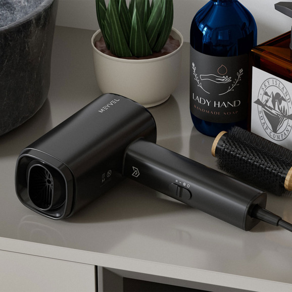 Фен для волос Meyvel MF8-1600 (Black) - фото 7