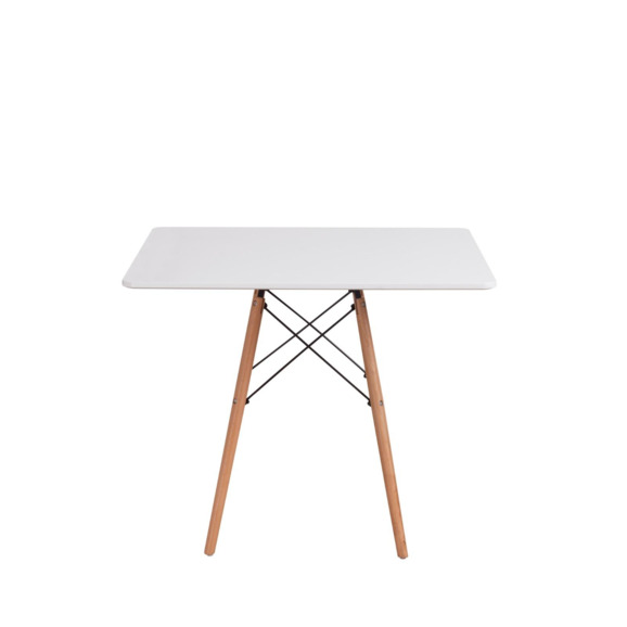 Стол EAMES, белый, 90*90 см - фото 2