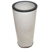 Фотография товара Урна для мусора перфорированная диаметр 25см, белая от компании ChiedoCover.