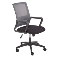 Настоящее фото товара Кресло офисное Peak, черный, серый, произведённого компанией ChiedoCover