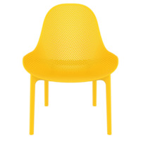 Настоящее фото товара Лаунж-кресло пластиковое Грау, желтый, произведённого компанией ChiedoCover