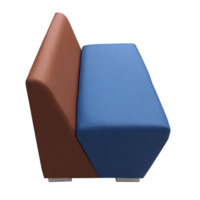 Фотография Секция Бальдор двухместная, коричнево-синяя от производителя ChiedoCover, картинка продукции, реальное фото товара Настоящее фото товара Секция Бальдор двухместная, коричнево-синяя, произведённого компанией ChiedoCover