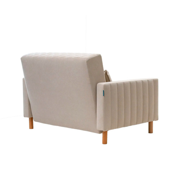 Диван-кровать Митчел Лео 122, светло-бежевый - фото 3