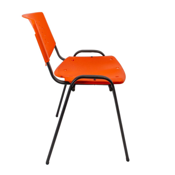 Стул Изо, пластик, оранжевый - фото 2