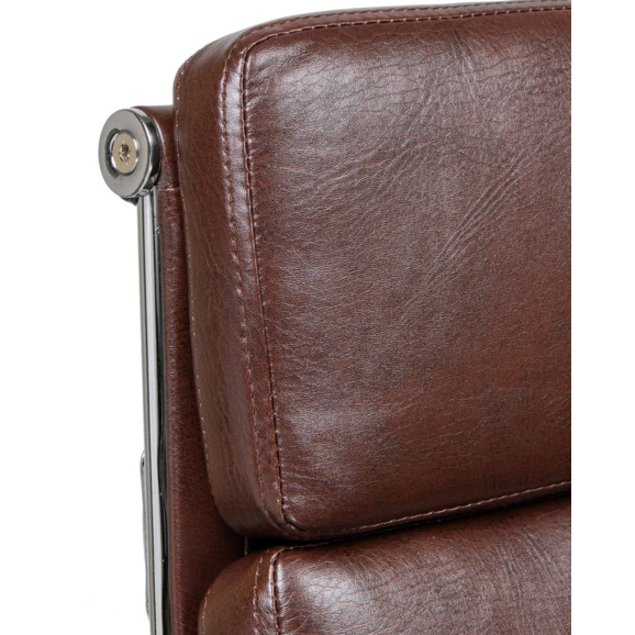 Офисное кресло для руководителей Арнольд, коричневый - фото 9