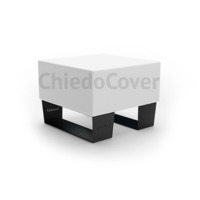 Настоящее фото товара Скамейка Square 2 S с подсветкой, произведённого компанией ChiedoCover