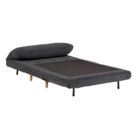 Диван-кровать Keren темно-серый вельветовый 106 cm