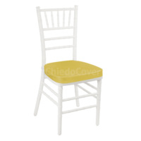 Настоящее фото товара Подушка 01 для стула Кьявари, 5см, желтая, произведённого компанией ChiedoCover