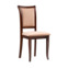 Настоящее фото товара Деревянный стул Корнелл бежевый велюр / орех темный, произведённого компанией ChiedoCover