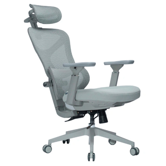Офисное поворотное кресло Sparx fx-17 limber grey / grey - фото 2