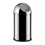 Фотография товара Урна с плавающей крышкой ALDA, 20 литров, сталь матовая от компании ChiedoCover.