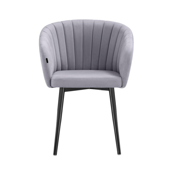 Стул на металлокаркасе Моншау черный / velutto 49 Стул на металлокаркасе Моншау черный / velutto 49 - фото 2