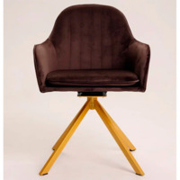 Фотография товара Кресло Сета, пирамида, коричневый, золотой от компании ChiedoCover.