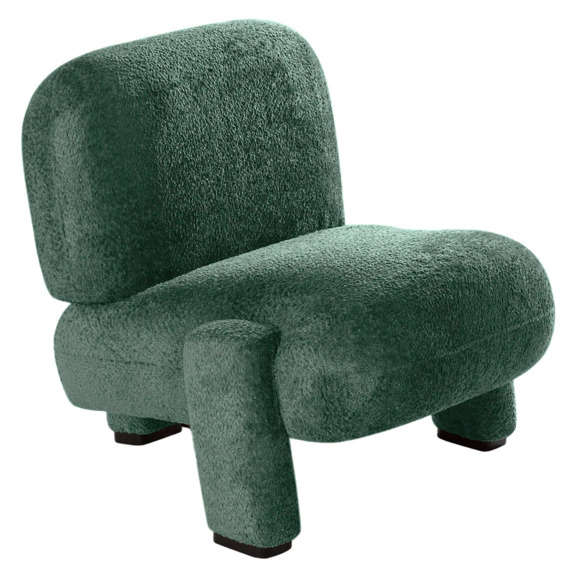 Кресло Orli, темно-зеленый - фото 1