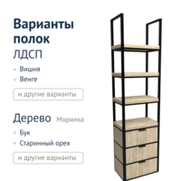 Фотография товара Стеллаж Лофт А3 малый от компании ChiedoCover.