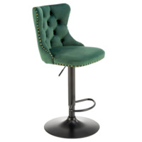 Фотография Стул барный Cleavage, темно-зелёный от производителя ChiedoCover, картинка продукции, реальное фото товара Настоящее фото товара Стул барный Cleavage, темно-зелёный, произведённого компанией ChiedoCover