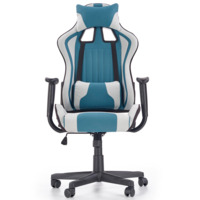 Фотография Кресло офисное Trepidation, светло-серый, бирюзовый Фотография товара Кресло офисное Trepidation, светло-серый, бирюзовый от компании ChiedoCover.