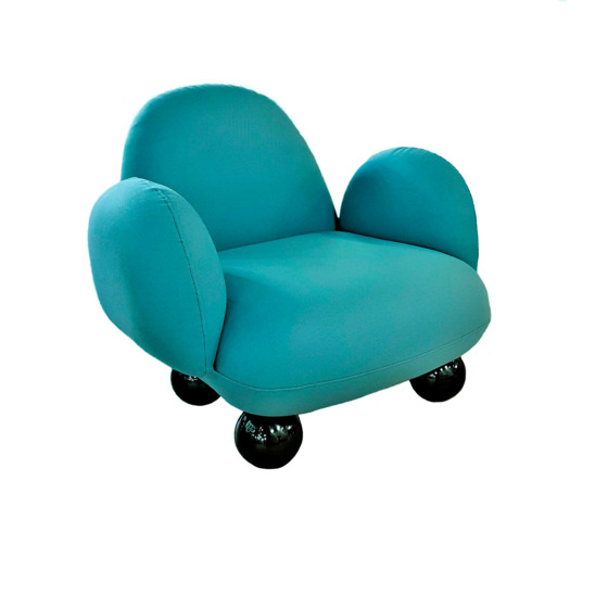 Кресло Oppo, синий - фото 1