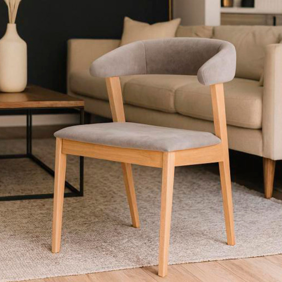 Деревянный стул Токио 2 ткань 231 / светлое дерево - фото 8