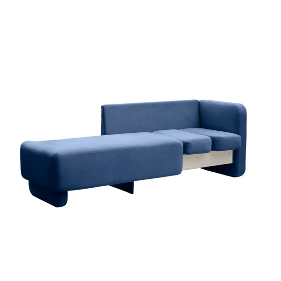 Кушетка-диван Хьюст-1, синий - фото 4