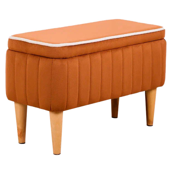 Банкетка Nootropic, с ящиком, охра - фото 1