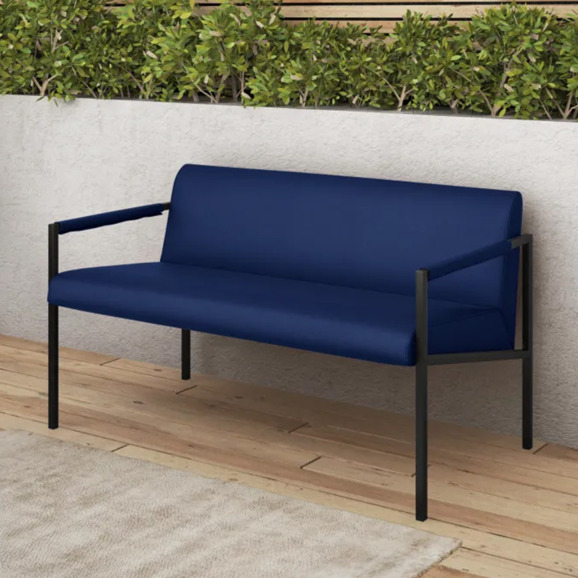 Диван Номик, уличная ткань, синий - фото 3