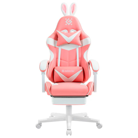 Кресло компьютерное Habit, розовый, белый - фото 2